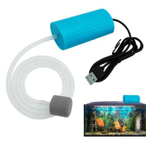 PAVIKEエアーポンプ水槽水槽ポンプUSBポンプエアーポンプ釣りミニエアレーションポンプ水族館用品、小型ポータブル、1Wのエネルギー効率、水族館、釣りなどに適