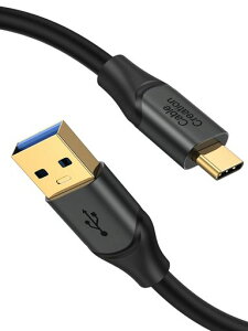 USBCtoA�P�[�u��CableCreationUSB3.1CtoA�ϊ��P�[�u��TypeCUSBC�f�[�^�]��10Gbps�����[�d�P�[�u��60W20V/3AUSBAtoUSBC�P�[�u��MacBookProiPad