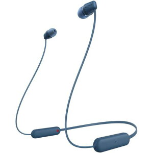 �\�j�[(SONY) ���C�����X�C���z�� WI-C100:Bluetooth�Ή�/25���ԃX�^�~�i/IPX4�h�H/DSEE���� �u���[ WI-C100 LZ ��