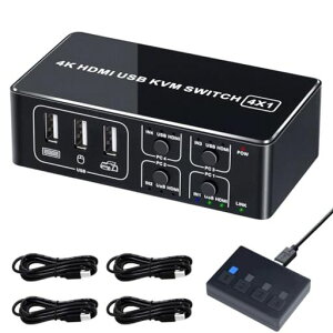 ELEVIEWKVMXCb`4KHDMIUSBؑ֊4|[g(PC4p)4K@60HzHDMI2.0HDCP2.2L[{[h/}EX/j^[LȒPڑhCo[sv茳XCb`&USBP[utEHD-0610N