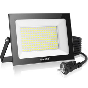 MEIKEE80WLED投光器8000LM6500K超薄型IP66昼光色高輝度工事用ライトledライト屋内屋外用野外エクステリア防水看板灯集魚灯ガレージ倉庫駐車場建設現場ワークライトPSE認証済