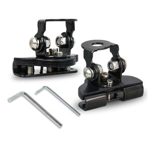 SKTYANTSボンネットブラケットワークライトブラケットフォグランプ 2個セット (Φ25~Φ32mm)304ステンレスブラケット穴をあけ不要取付簡単前照灯LED作業灯デッキライトサーチライトワークライ…