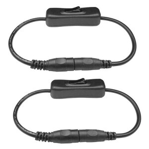 LitaElekDC12V�C�����C���X�C�b�`5.5mmx2.1mm�I�X-���XDC�W���b�N�R�l�N�^DC�d���A�_�v�^�I��/�I�t�{�^���t��LED�X�g���b�v�R�[�h�X�C�b�`SMD5050�A5630�A3528�A2835LED�e�[�v���C�gCOB