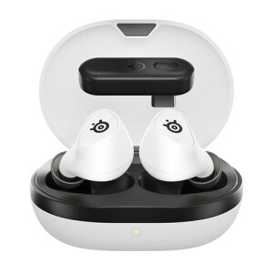 SteelSeries �Q�[�~���O���C�����X�C���z�� Arctis GameBuds ���C�����X �Q�[�~���O�C���z�� PS5 Switch PC �X�}�z�Ή� 2.4GHz Bluetooth 5.3 �m�C�Y�L�����Z�����O ANC �}���[�d