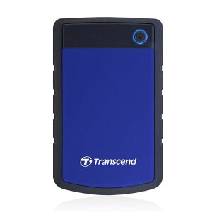 Transcend �|�[�^�u��HDD 4TB �yPS5/PS4 ���[�J�[����m�F�ρz �ϏՌ� USB3.1 Gen1 3�N�ۏ� TS4TSJ25H3B(�u���[)