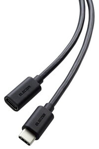 �G���R�� USB Type C �����P�[�u�� 2m USB2.0 480Mbps PD 65W�Ή� �u���b�N MPA-ECC20BK