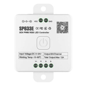 BTF-LIGHTINGSP633ERGBLEDRg[[BluetoothPWMRg[[Fy^C}[RGBLEDe[vCgRGBFCOBCOB5050ȂǂɓKp\DC5VDC12V