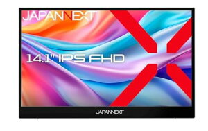 JAPANNEXT14.1�C���`���o�C�����j�^�[IPS�p�l���t��HD1920x1080�𑜓x(USB/TypeC/MACPC�Ή�/�X�s�[�J�[����/sRGB100%/�����)JN-MD-IPS141FHDR