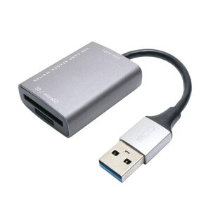 MIYOSHI �~���V MCO USB3.2 Gen1 UHS-1 �Ή� �J�[�h���[�_�[ ���C�^ USB-A�^�C�v SD�J�[�h&microSD�J�[�h�����g�p�\ SD�J�[�h2���𓯎��F�� ���M���������A���~�j�E���f�� �ő�1TB�܂őΉ� USB3.0