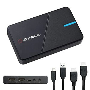 AVerMedia 4K�L���v�`���J�[�h �X�g���[�~���O�p 1440p120 �r�f�I�L���v�`���f�o�C�X PS5/Pro Xbox Series X/S Nintendo Switch PC Twitch/OBS Windows/Mac�Ή� -