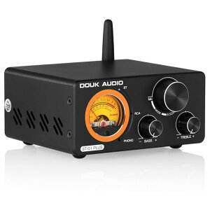 DoukAudioST-01PLUSBluetooth5.2TPA3255�f�W�^���A���v300W:2.0/2.1�`�����l��-�p���[�A���v-VU���[�^�t��-RCA/MMphono