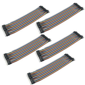 VKLSVAN 5 X 40PCS 20CM 40�s �u���b�h�{�[�h�W�����p�[���C���[ ���F�f���|�����C���[(�I�X-�I�X) Arduino��Raspberry pi�ɓK�p(���v200pcs)