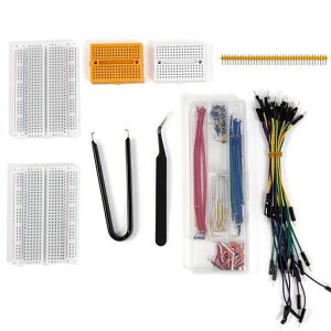 SparkKit �u���b�h�{�[�h �d�q�H��L�b�g ���S�Ҍ���|400��x2���E170�� �~�jx2��|IC���������H��E�s���Z�b�g�t|�W�����p�[���C���[30�{ �I�X-�I�X|Arduino/Raspberry Pi / ESP32�Ή�