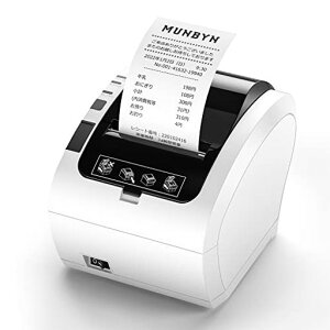 MUNBYNV[gv^[Mv^[ESC/POSwUSB/Ethernet/BluetoothΉeʃ^NƖpX[p[}[PbgXԏHXe̎80mmpΉv^[