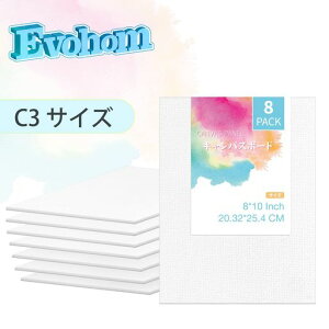 Evohom�L�����o�X�{�[�hC3�T�C�Y8*10�C���`(��20.32*25.4cm)�����`�L�����o�X���G�A�N�����y�C���e�B���O�p���ڃ{�[���h�L�����o�X�G��{�[�h�L�����o�X�p�l���{�[�h��ޓ\��L�����o�X���ʁc