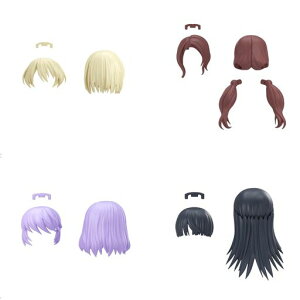 BANDAI SPIRITS(�o���_�C �X�s���b�c) 30MS �I�v�V�����w�A�X�^�C���p�[�cVol.12 �S4��(BOX) �F�����ς݃v�����f��