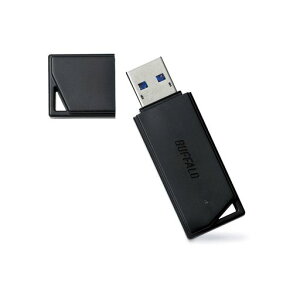 BUFFALO USB3.1(Gen1)�Ή� USB�������[ �o�����[���f�� 64GB �u���b�N RUF3-K64GB-BK