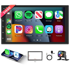 Hodozzy2GB+64GBJ[WIAndroidGPSNavĩAhChCarplayAAndroidAutoA7C`̃^b`XN[1080PXN[2DinJ[XeĨWIA