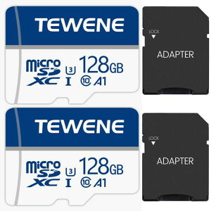 TEWENETFJ[h128GB2Zbg[J[h}CNJ[h\Class10A1KiUHS-IU3eʊgϒቷ/ύhX]