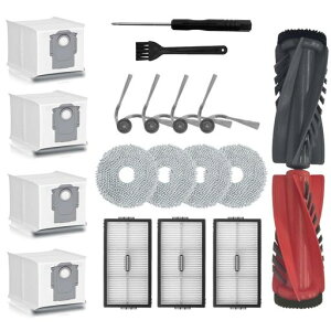 roborock ���Օi 17������ Saros10R ���{�b�g�|���@ �����p���p�b�N*4���A�t�B���^�[*3���A���C���u���V*2���A���b�v�p�b�h*4�� �yHUKWIMO�z �d�����p roborock ���{�b�g�|���@ �������i�Ή�
