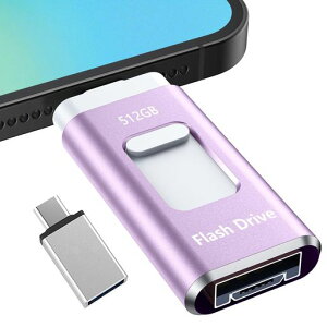 �y��p�A�v���s�v�zUSB�������[512GB Phone�pUSB������ ���� �f�[�^ �o�b�N�A�b�vphone�ʐ^�f�[�^�ۑ� �e�� �t���b�V�������� �^�C�vc