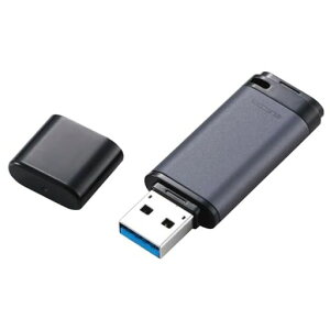 �G���R�� USB������ 128GB USB3.2(Gen1) �L���b�v�� �A���~�f�� �u���b�N MF-RCU3128GBK