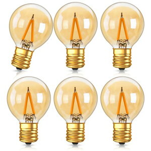 Led電球10W電球色ミニ電球ボール電球形低ワットミニクリプトンG401W2200K茶色非調光対応密閉形器具対応発光角360°広配光雰囲気重視E17口金-6個入り