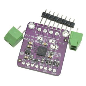 HailegePT100MAX31865Arduino�pRTD���x�M�d�΃Z���T�[�A���v���W���[��