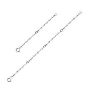 [ChicSilver]AWX^[`F[Vo[9255cm10cm2{ZbgփlbNXp[cANZT[