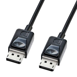 �T�����T�v���C(SanwaSupply)DisplayPort�P�[�u��(�I�X-�I�X)2.0m4K60Hz�Ή��u���b�NKC-DP2K