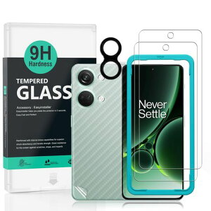 Ibywind �Ή� OnePlus Nord 3 5G �K���X�t�B���� 2 ���ی�t�B���� �K�C�h�g�t�� �����Y�J�o�[(1��)�w�ʃV�[�g(1��) ���菝�h�~�ϏՌ��d�x 9H�����K���X�t�B�����y���炩�Ȏ�G��z�y�C�A�[���z�y�c