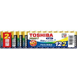 TOSHIBA(����) �A���J�����d�r �P3�` 14�{(12�{+2�{����) 1.5V �g�p��������10�N �t�R��h�~�\�� �A���J��1 LR6AN 12MP 2Z