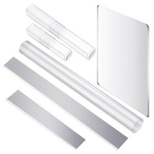 粘土道具6点セット鍋型粘土板アクリル圧泥板貼付スティックセット陶芸向けアクリル?面杖ハンドメイド?泥刮片手芸クリエイティブDIY初学者向け粘土ツール