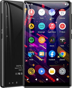 MECHEN 5�C���` MP3�v���[���[ 128GB TF�J�[�h�t�� Android 9.0 ���y�v���[���[ 3GB + 32GB���� �~���[�W�b�N�v���[���[ ���@�\ MP4�v���[���[ 1080p HD �f�W�^���I�[�f�B�I�v���[���[