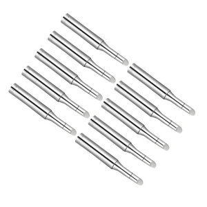CoCudはんだごて先4x6.5mm900M-T-3Cはんだ先細密はんだごて交換用はんだ溶接-(用途:はんだごてはんだステーション用)10個入り