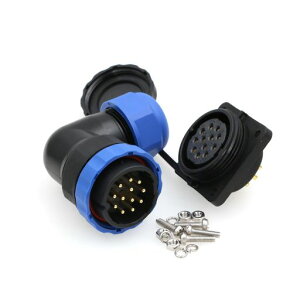 ZBLZGPL���^SD2828mm�����`�h��IP68�q��LED�R�l�N�^�[�d���v���O�\�P�b�g�o���N�w�b�h�I�X���X�R�l�N�^(12�s��10A380V)