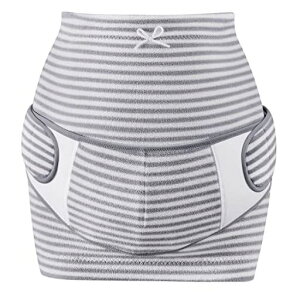 妊婦帯妊婦腹巻き妊婦ベルト腹帯マタニティベルト妊婦腹帯妊娠ベルト妊娠腹帯冷房対策通気性よい簡単装着妊婦帯セット産前産後(グレーM)