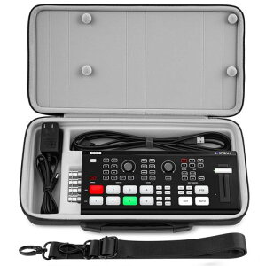 Geekria�I�[�f�B�I�C���^�[�t�F�[�X�L�������O�P�[�XOseeGoStreamDeck/GoStreamDeckPro/GoStreamDuet�ƌ݊�������EVA�n�[�h�V�F���|�[�^�u���g���x���o�b�O(�_�[�N�O���[)