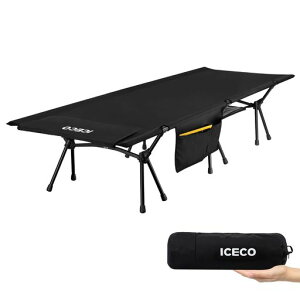 UpgradeICECO�L�����v�R�b�g2WAY1000D�ω׏d180KG�y��2.8KG�n�C/���[�ؑ։\�É��݌v�L�����v�A�E�g�h�A�x�b�h�܂肽���ݎ��g���ȈՃR���p�N�g���[�o�b�O�t�����{��������t(�u���b�N)