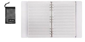 バインダーノートB59穴最大100枚収容リングノート6線譜方眼5線譜4線縦楽譜リングノート詰め替え半透明さらさら書ける無地オフィス事務用品英語キャンパス