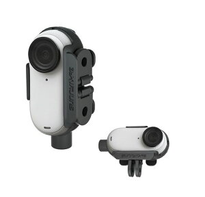SHEAWAInsta360Go3/Go3S�p�t���[���g���}�E���g�A�_�v�^�[�u���P�b�g�c�u�����u���ی�P�[�X�ϏՌ��J�o�[�O�r�A���B��_�Ȃǂ̎B�e�A�N�Z�T���[�����t���\