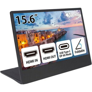 GeChic���o�C�����j�^�[On-LapM505E15.6�C���`�t��HD(1920x1080)�t��USBType-C/HDMI�n�C�u���b�h�f������HDMI�o��IPS�t���u���[���C�g�y���ݑ�[�N�p
