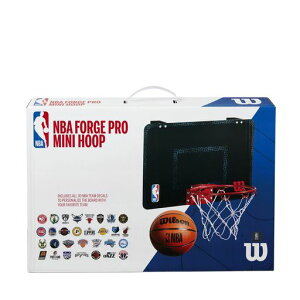 Wilson(�E�C���\��)�o�X�P�b�g�{�[���p�S�[��NBAFORGETEAMMINIHOOP(NBA�t�H�[�W�`�[���~�j�t�[�v)�S�[������27.9cmx��45.7cmx�{�[��:���a12.7cm�u���b�N