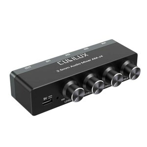 Cubilux3.5mm�I�[�f�B�I�~�L�T�[�A4�E�F�C�X�e���I/���mAUX�~�L�T�[�A����m�C�Y�~�j���C���A�Ɨ����ʒ���