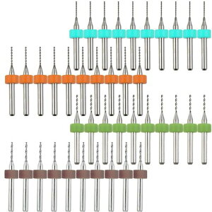 DAOKAIPCB�̌������H��Z�b�g�A0.6mm0.8mm1.0mm1.2mm�̗����`�̃t���[�g�̒Y�����̌������H��A������̃T�[�L�b�g�{�[�h�̕�Ηނ̖��X�̍r����CNC�̒��œ��̂���(4�Z�b�g)