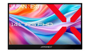 JAPANNEXT 14.1�C���` ���o�C�����j�^�[ IPS �p�l�� �t��HD 1920x1080�𑜓x (USB/Type C/MAC PC�Ή�/�X�s�[�J�[���� / sRGB100% / �����) JN-MD-IPS141FHDR