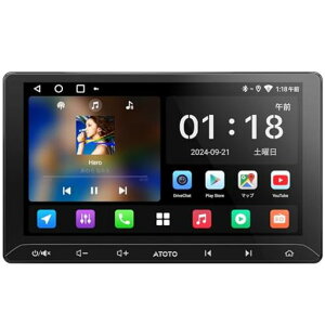 [10.1C`]ATOTOZONEA5LAndroidfBXvCI[fBI2DINAAhChirAWi-Fi/BT/USBeUOɑΉAJ[XeIBluetoothAAndroidAuto&CarPlayCXEL