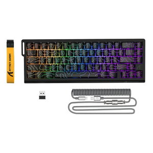 ATTACK SHARK X68PROHE �Q�[�~���O�L�[�{�[�h ���s�b�h�g���K�[ �L�[�{�[�h �O�̐ڑ����[�h ���C�����X/Bluetooth/�L��8K ���C���A�i���O�X�C�b�` �S�L�[ RT0.01mm 8K�|�[�����O���[�g RGB�L�[�{�[�h