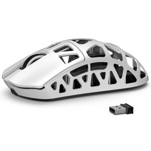 ATTACK SHARK R3 �Q�[�~���O�}�E�X �}�O�l�V�E�������V�F�� ���C�����X 46g���y�� 8K�|�[�����O���[�g 26000DPI(�z���C�g)