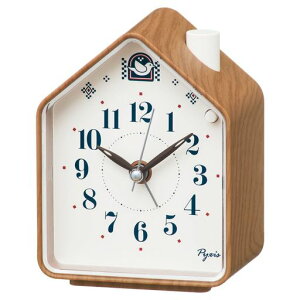 �Z�C�R�[�N���b�N(Seiko Clock) �ڊo�܂����v �u�����v �A�i���O ���ؖ� 110x86x63mm PYXIS �s�N�V�X NR453B